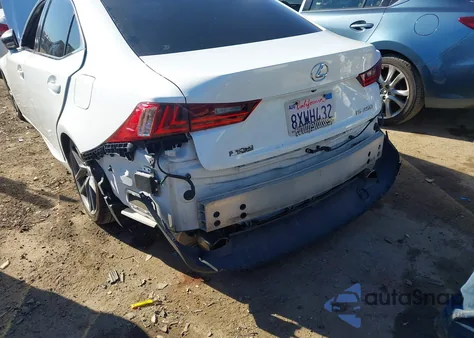 2015 Lexus Is 250 from USA, damaged, VIN JTHBF1D29F5081308